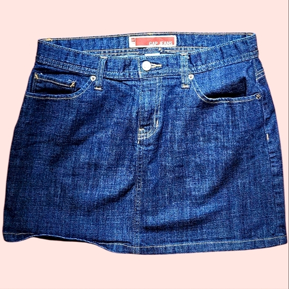 EUC GAP JEANS SKIRT - Picture 1 of 4